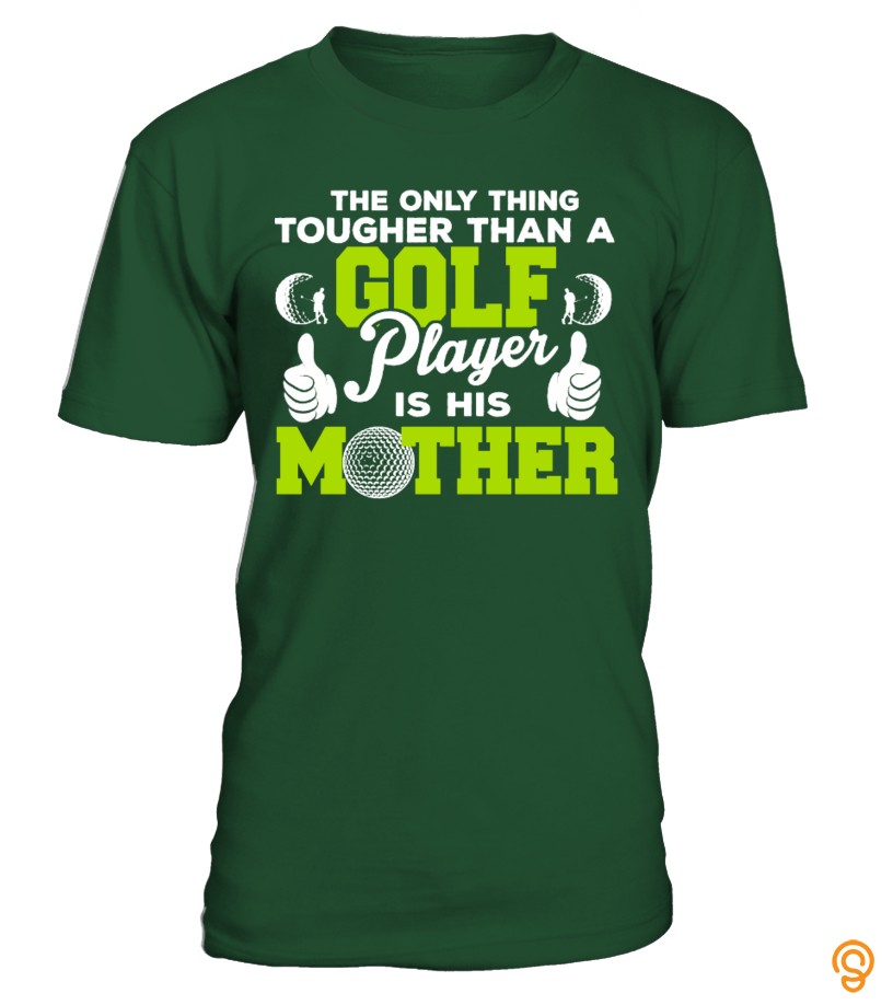 Golf Player is His Mother
