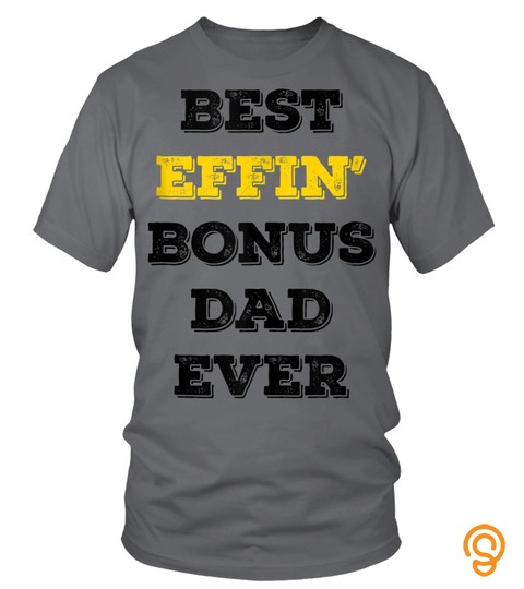 Stepdad Father's Day Gifts   Best Effin Bonus Dad Ever Tank Top