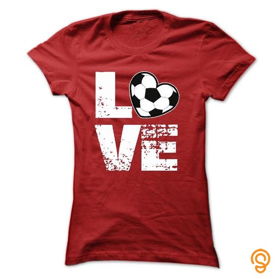 Stylish Love Soccer [soccer Mom] Tee Shirts Saying Ideas ShiningTee