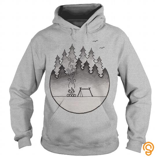 Boho Chic camping 22 camping outdoor simple Tee Shirts Size Xxl