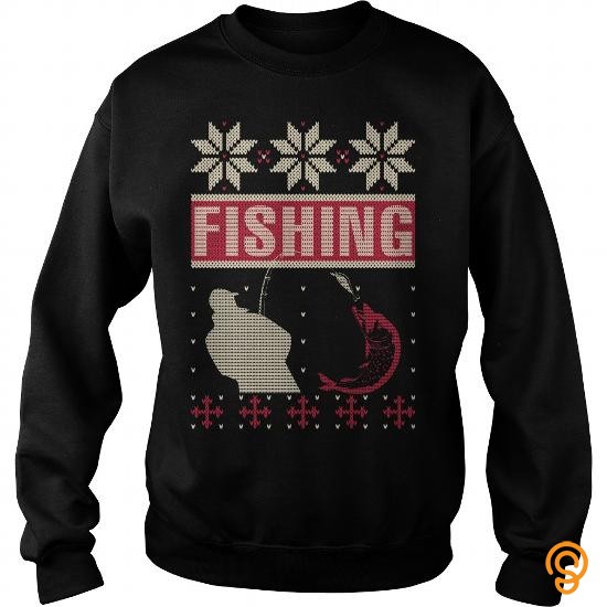 Modern Fishing Sweatshirt Tee Shirts For Adults