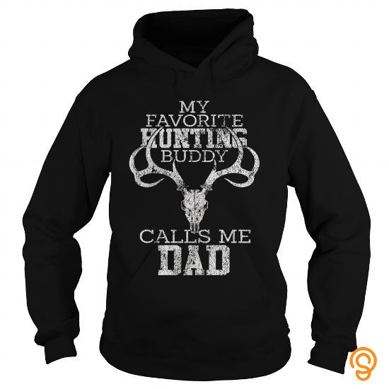 Relaxed My Favorite Hunting Buddy Calls Me Dad Distressed T Shirt Tee Shirts Size Xxl