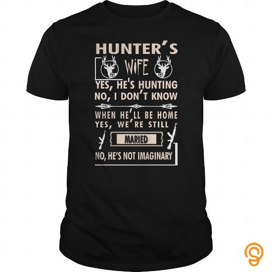 Professional HUNTER'S WIFE T SHIRT HUNTING SHIRT T Shirts Clothes