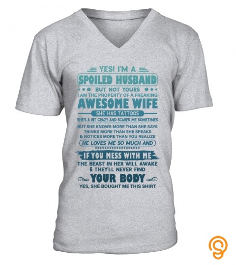 Yes ! I'm a spoiled husband but not yours, I am the property of a freaking awes…