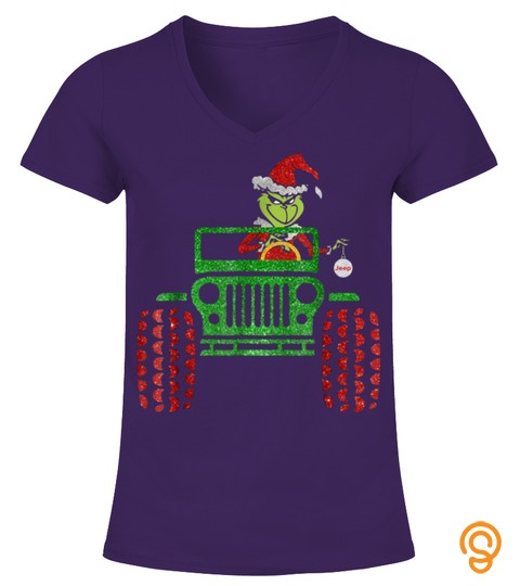 Black Friday Grinch Drive Jeep Carx Funny Christmas