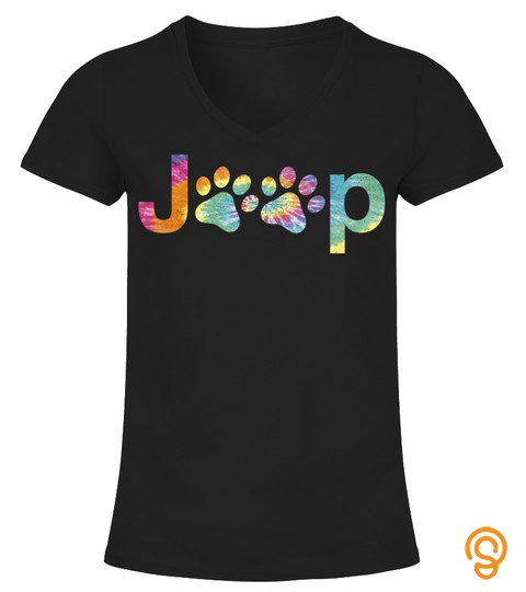 Jeep Paw Prints Dogs & Jeeps Owner Tie Dye Men Women Gift T Shirt