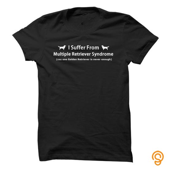 Form-fitting Multiply Retriever Syndrom Tee Shirts Material