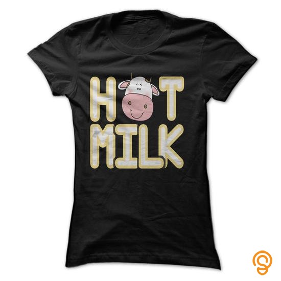 Customized Hot milk for sweet girl T Shirts Buy Online