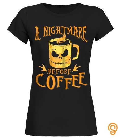 A Nightmare Before Coffee Skeleton Man Face Cup