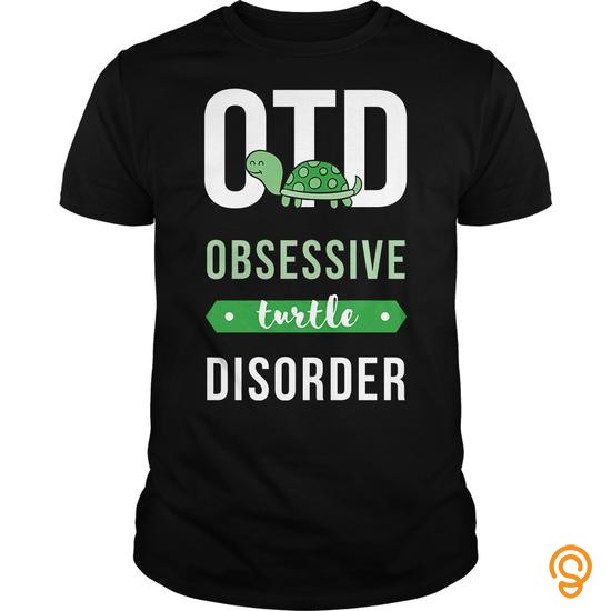 Custom Turtles OTB obsessive turtle disorder T Shirts For Adults