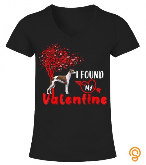 Italian Greyhound Found My Valentine Dog Lover 1402 T Shirt