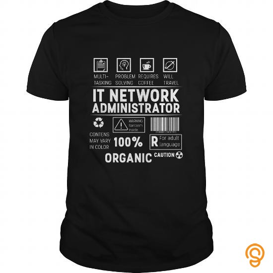 Custom Fit IT Network Administrator It network administrator Tee Shirts Review