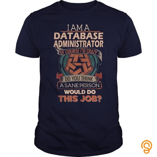 Discounted DATABASE ADMINISTRATOR FDojob Tee Shirts Sayings Women