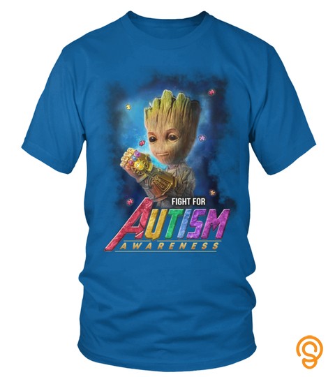 Baby Groot Fight For Autism Awareness