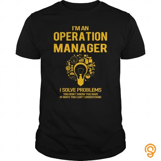 Standard-fit Operation Manager Tee Shirts Clothing Company