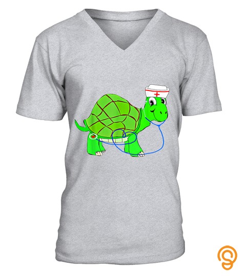 Doctor Sea Turtle Cute Nurse Tortoise Hospital RN Nursing T Shirt shirt
