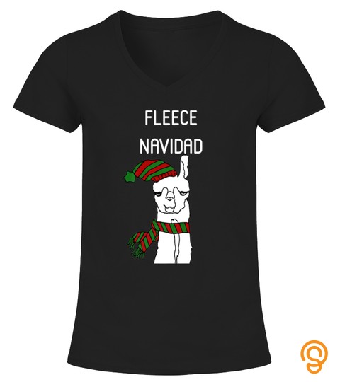 Fleece Navidad Christmas Tshirt Alpaca Knitting Yarn Joke Tshirt   Hoodie   Mug (Full Size And Color)