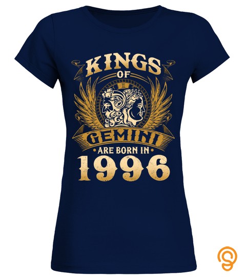 KINGS OF GEMINI ARE BORN IN 1996 T SHIRT