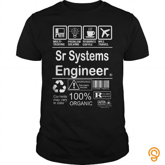 Intricate Sr Systems Engineer Tee Shirts Clothing Brand