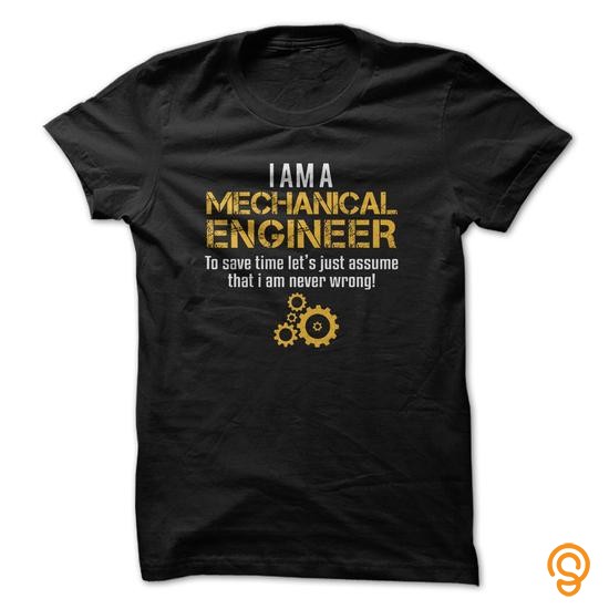 Premium Mechanical Engineer T Shirts Graphic