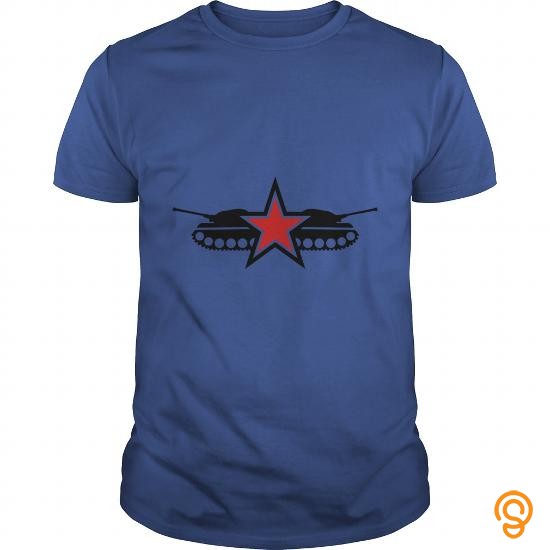 Hot Star Tank Military Army Navy Fighter Stars Emblem TShirt Tee Shirts Clothing Company