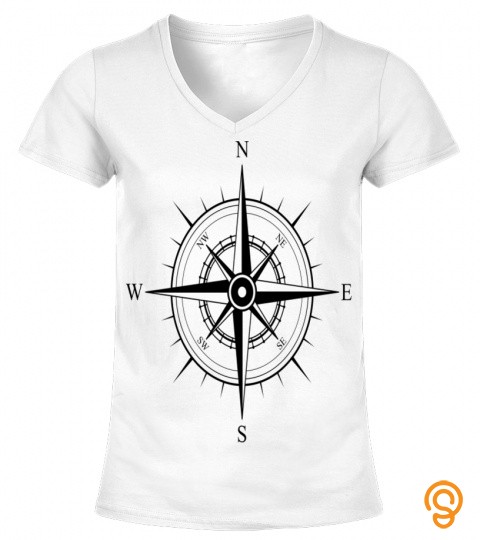 COMPASS FOR SURFING T SHIRT