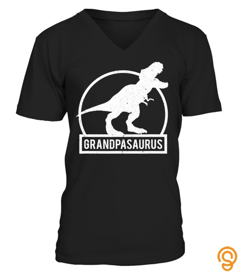 Grandpasaurus Shirt Funny Dinosaur Grandpa Christmas T Shirt
