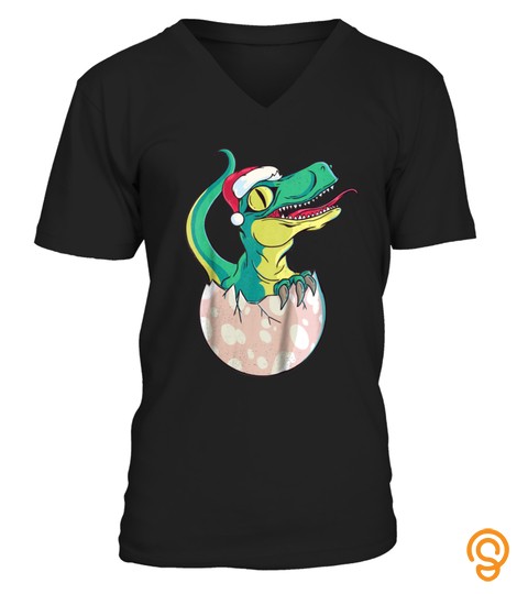 Kids Dinosaur Trex Christmas Tshirt   Hoodie   Mug (Full Size And Color)