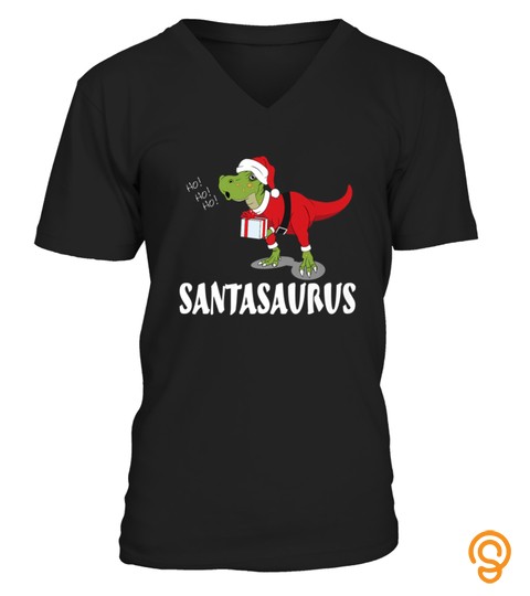 Santasaurus Rex Tshirt Christmas Trex Dinosaur Xmas Tshirt   Hoodie   Mug (Full Size And Color)
