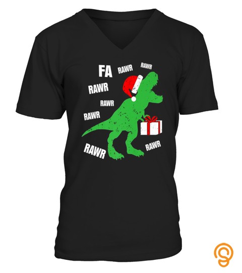Funny Christmas Trex Dinosaur Boys Kids Tshirt   Hoodie   Mug (Full Size And Color)