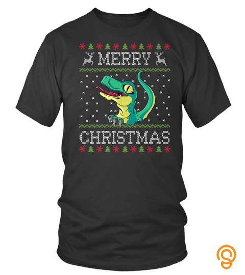 Dinosaur Pajamas Outfit Shirt Merry Christmas Gift Boys Kids
