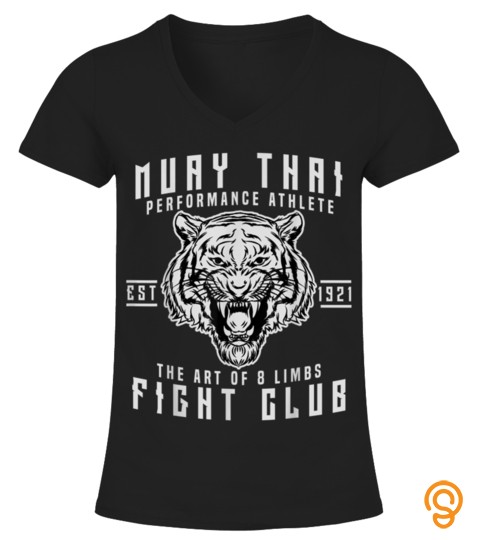 Muay Thai T Shirt Thai Boxing Tshirt Kickboxing Tee Gift