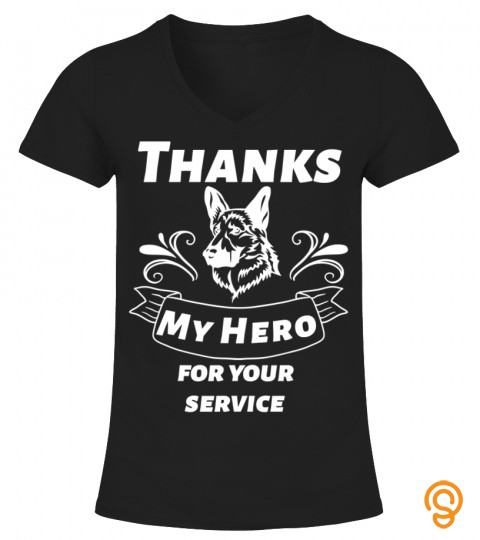 Police Dog German Shepherd   Dog Lover Pet Owner T Shirt
