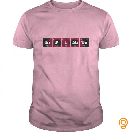 Stylish Periodic Elements Infinite Tee Shirts Quotes