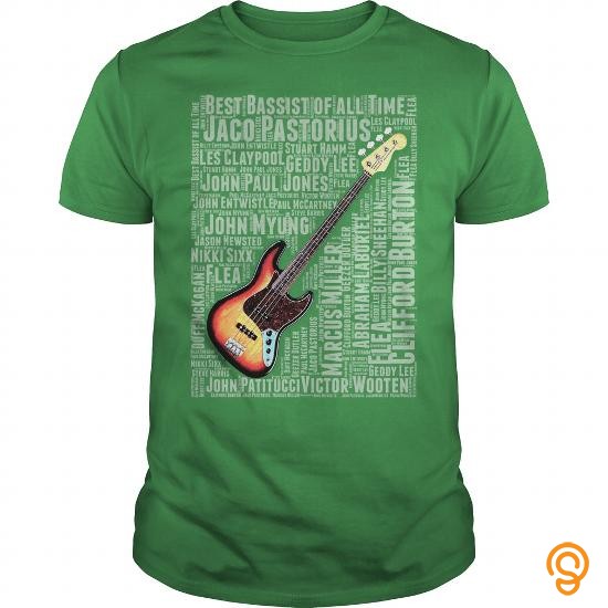 Silky Soft BEST BASSIST OF ALL TIME T Shirts Apparel
