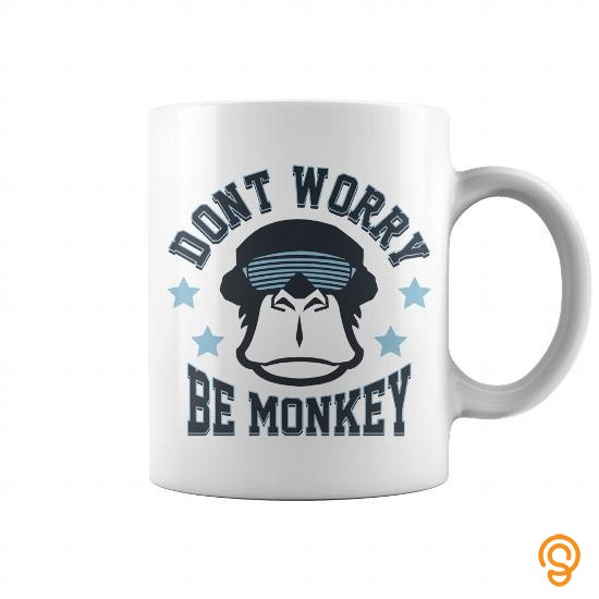 Attire Be Monkey Mug Tee Shirts Sale