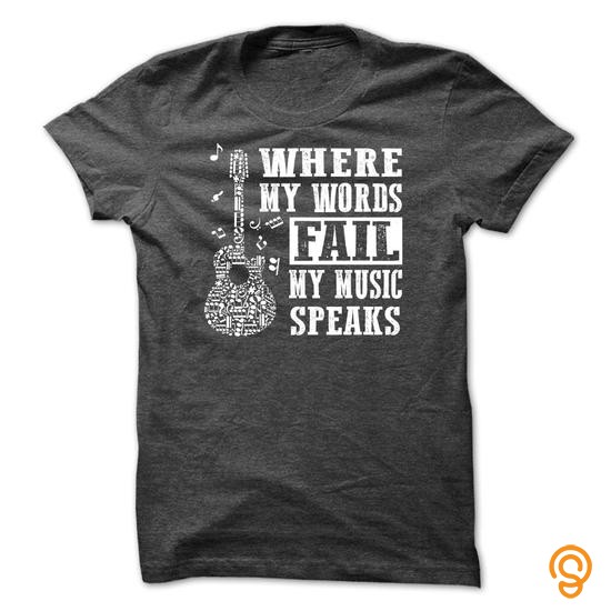 Perfect Fit Music Speaks Tee Shirts Review