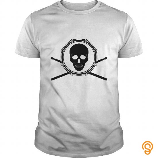 Design SKULL DRUM Tee Shirts Printing