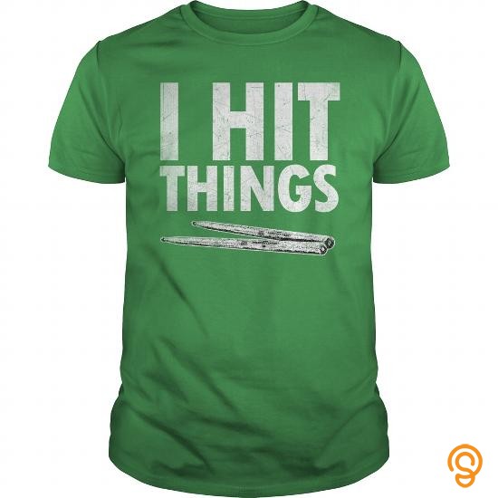 Plush I HIT THINGS Tee Shirts Design
