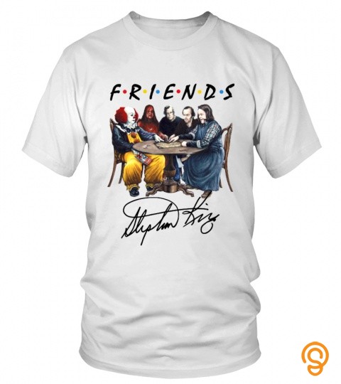 Stephen King Friends Horror Friends T Shirt