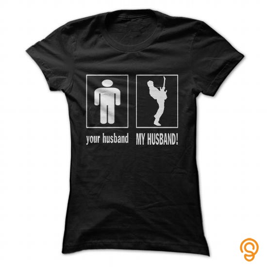 Trendy GUITARIST MY HUSBAND T Shirts Graphic