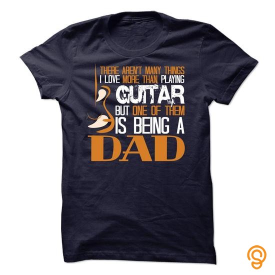 Standard Guitar Dad T Shirts Buy Online