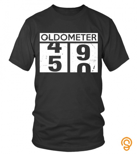 Oldometer 49 50 50Th Birthday Shirt