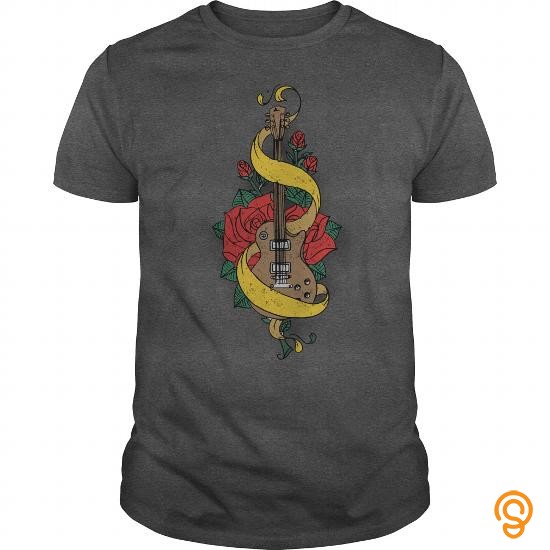 Consumer old school guitar rock n roll T Shirts Clothing Brand