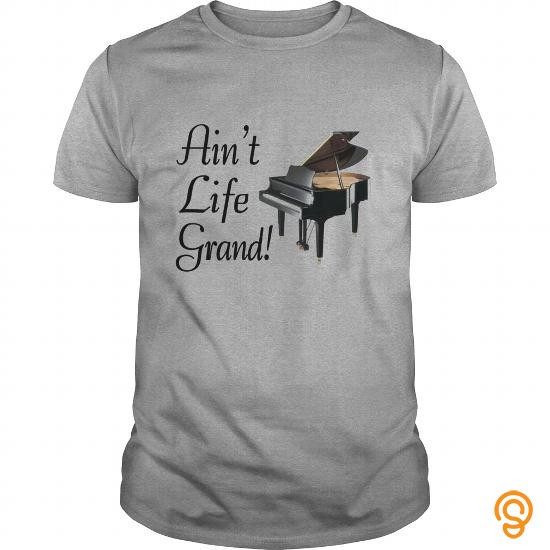 Standard Aint Life Grand Piano Shirt T Shirts Clothing Brand