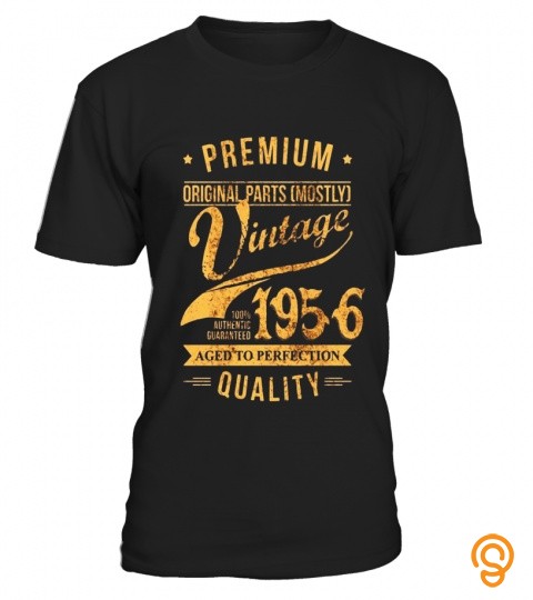 Great Birthday Gift For 61st Birthday. Funny 1956 T Shirt.   Limited Edition