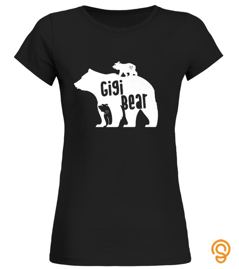Mothers Day Shirt Gigi Bear Shirt Graphic