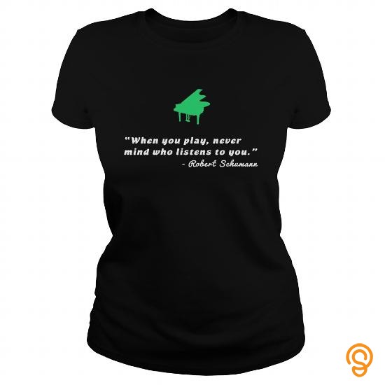 Detailing When You Play Piano ! Tee Shirts Clothes