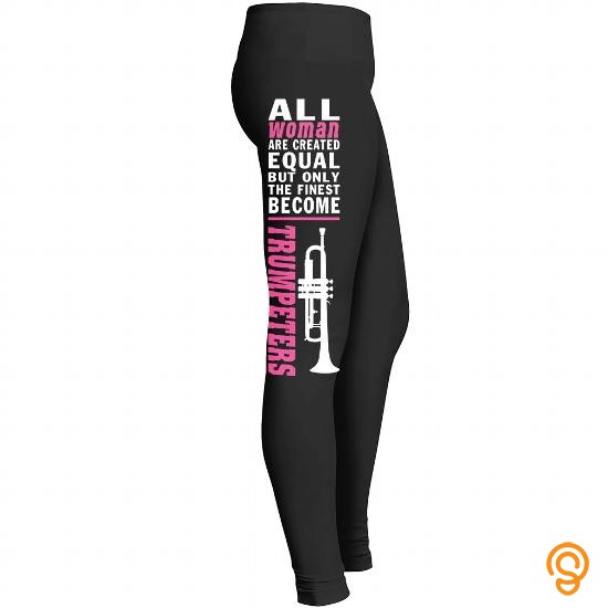 Colored TRUMPET LEGGING Tee Shirts Sayings Women