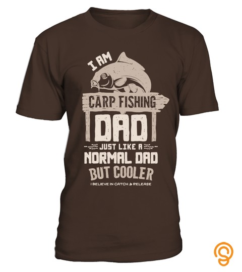 Carp Fishing Dad   Front Print